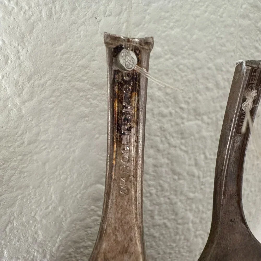 Handmade Silverware Wind Chime Antique Forks Spoons Upcycled Art Foodie Chef